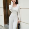 CELINE BELT JUMPSUIT