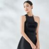 KARINE SMOCKING MIDI DRESS