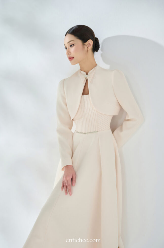 CATELLINE PLEATED DRESS