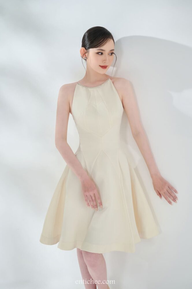 NORA DRAPPED DRESS